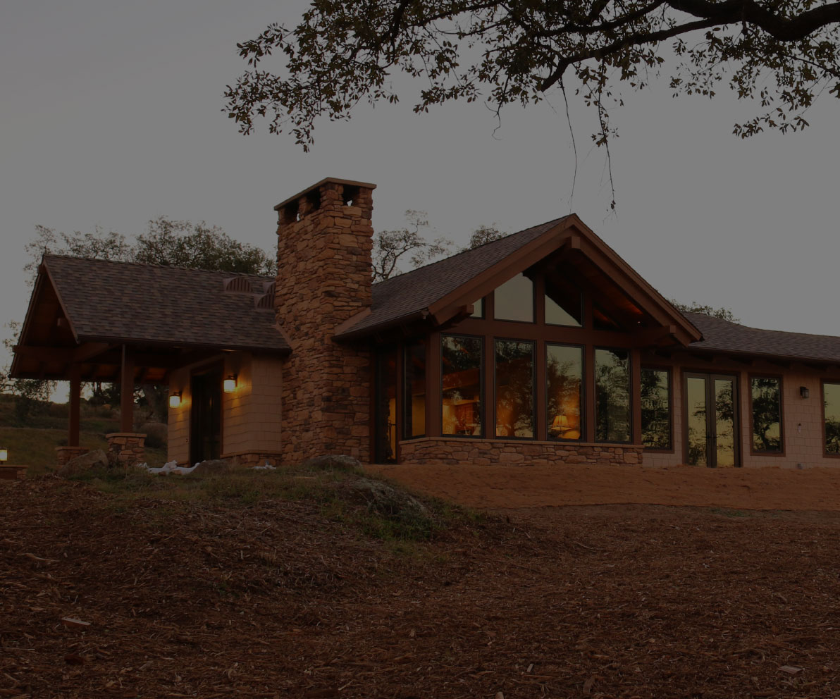 Mountain Vacation Home Mountain Vacation Home night view