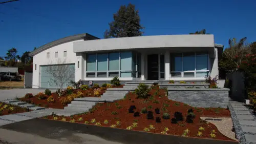 Modern Custom Home front view
