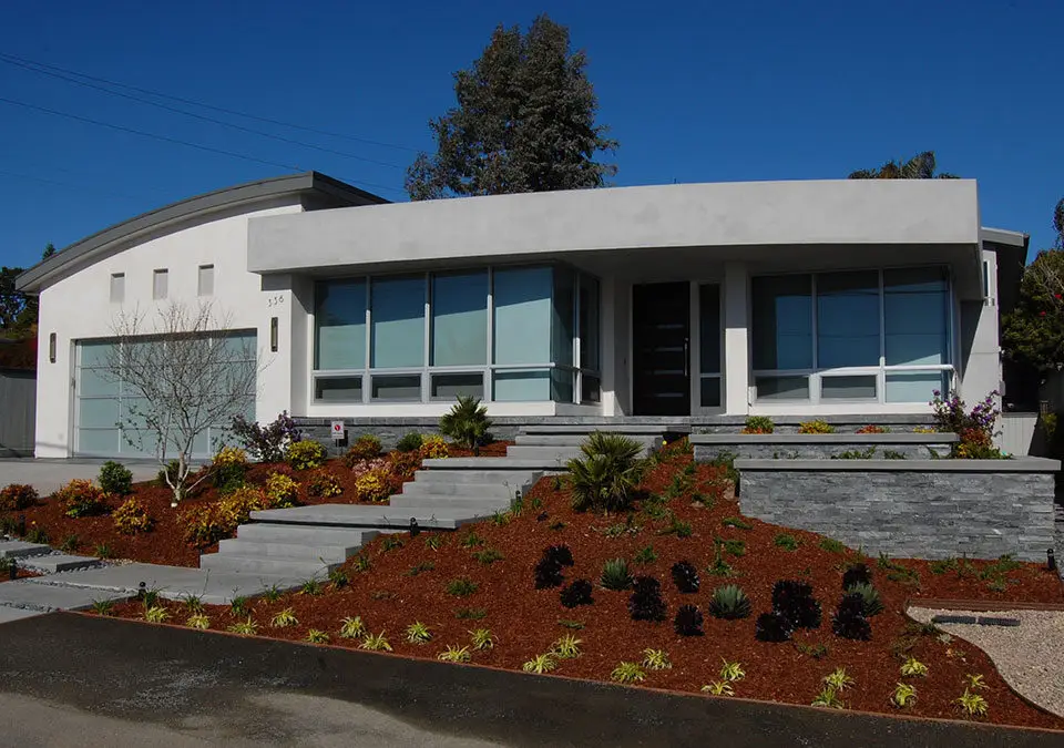 Modern Custom Home front view